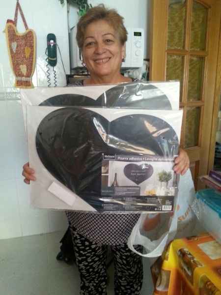 Mis pizarras a 2,99.y grandes en nube y corazon! Encantada con mi compra!! - 1