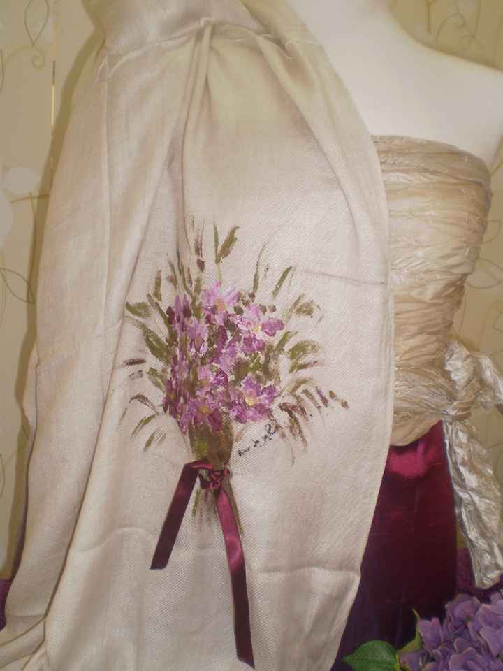 Pasmina pintada 