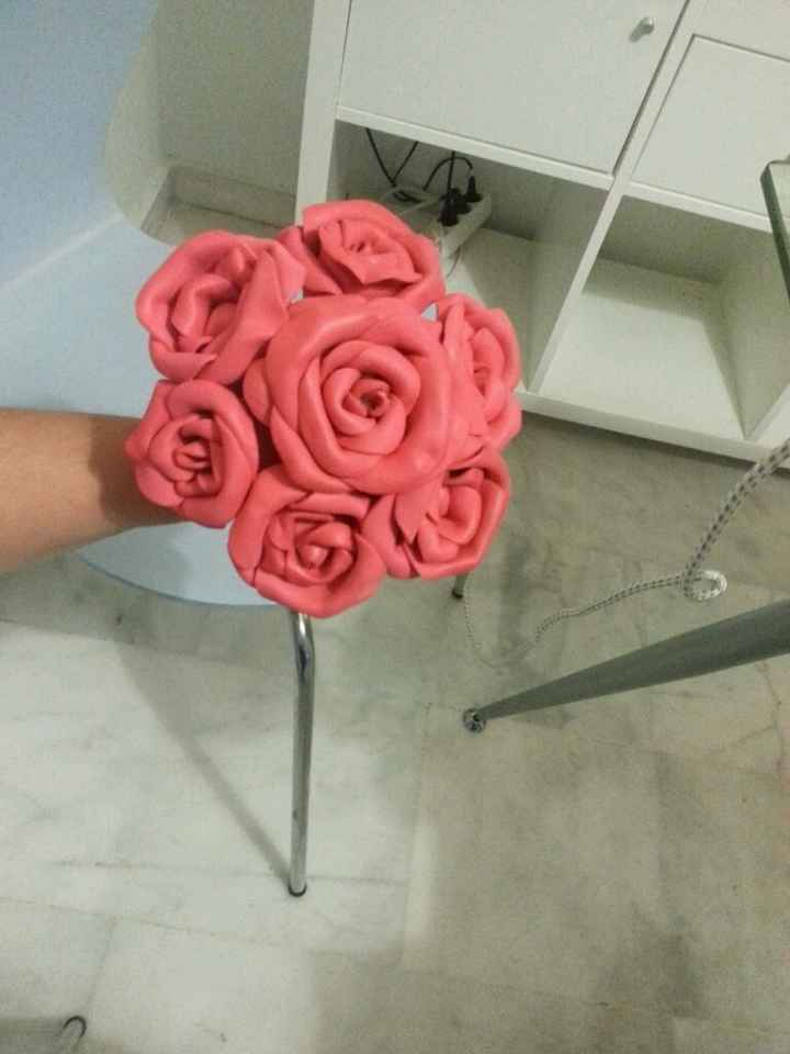 Mi primera rosa de goma eva - 1