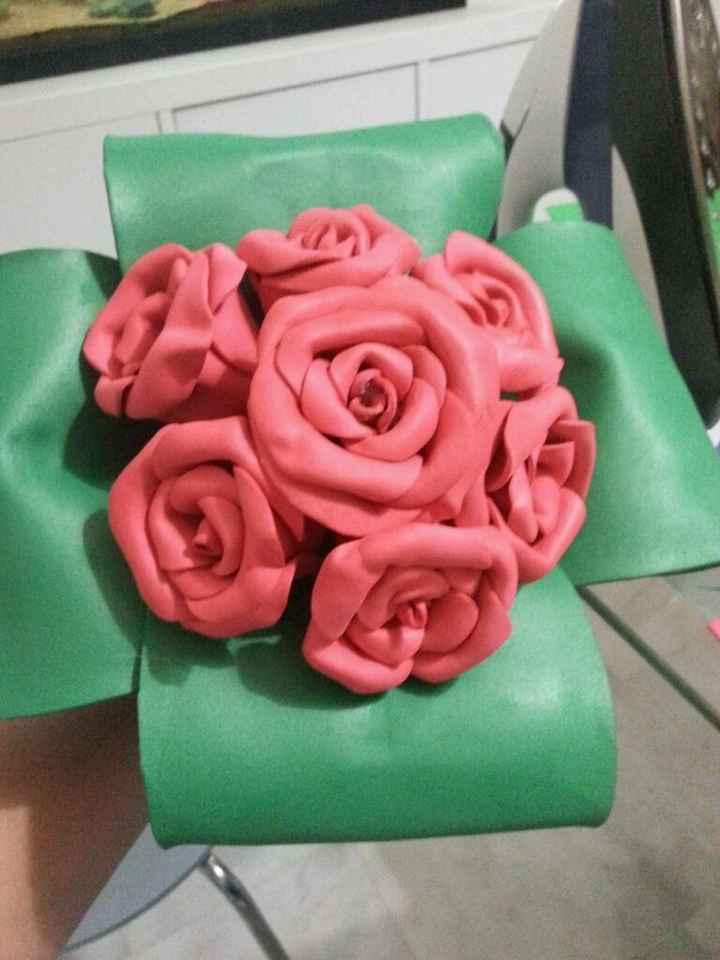 Mi primera rosa de goma eva - 2