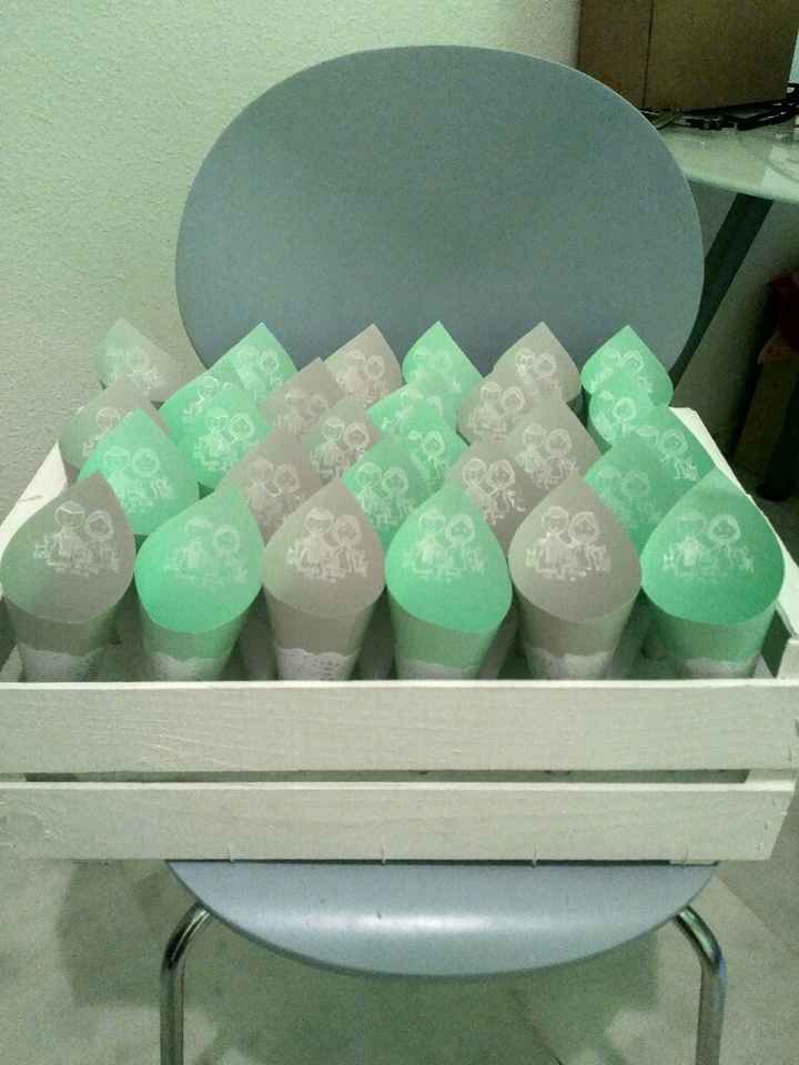 Mis conos de arroz y caja de cerillas - 1