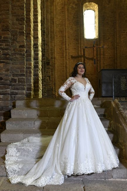 Vestido de novia curvy 1
