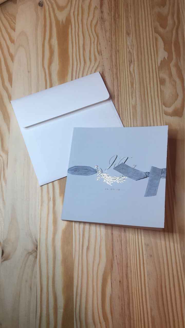 💙invitaciones clasicas para nuestra boda💙 - 1