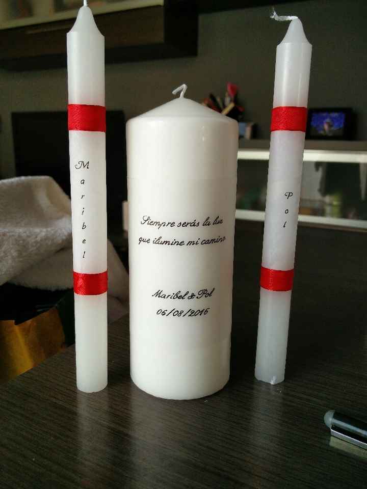 Velas terminadas.!!!! - 1