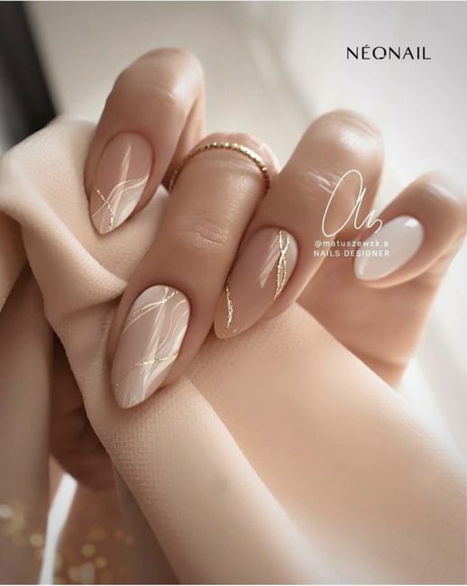 ¿Ideas de uñas elegantes para novia? No quiero lo típico francés aburrido 🙄 - 1