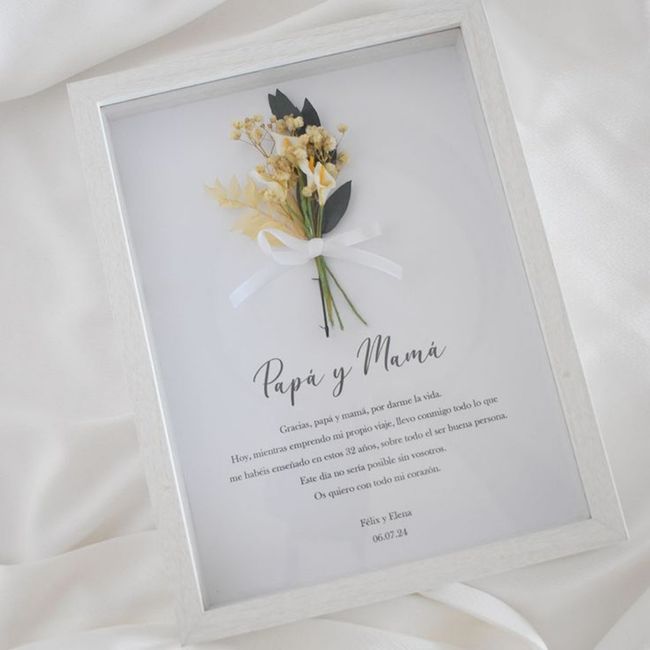 Regalo padres en la boda 1
