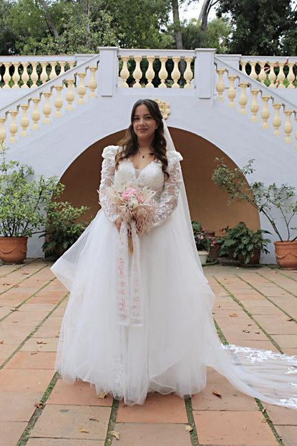 Mi vestido de novia de shein 3