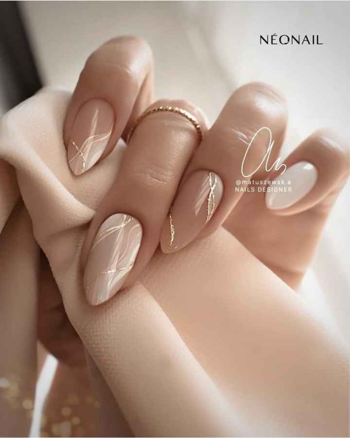 ¿Ideas de uñas elegantes para novia? No quiero lo típico francés aburrido 🙄 - 1