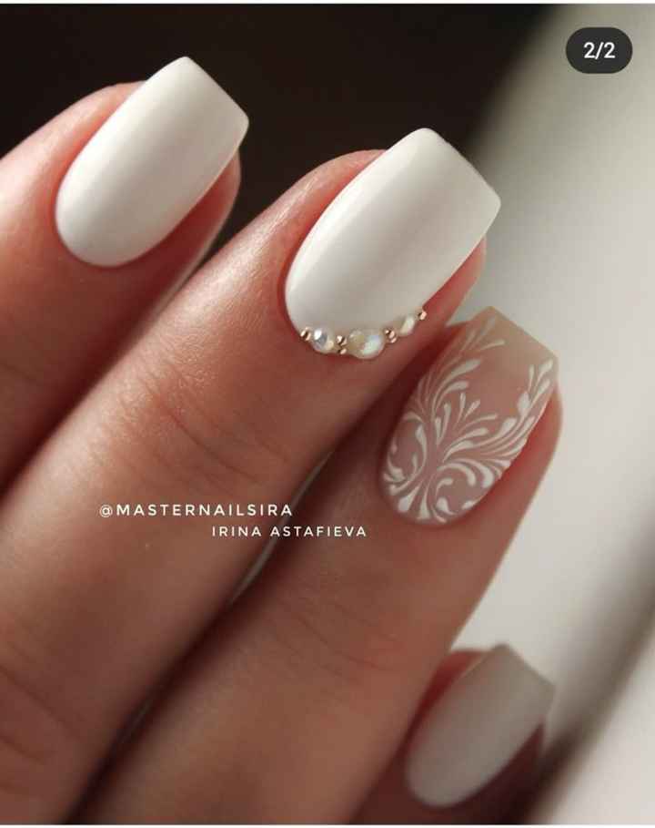 ¿Ideas de uñas elegantes para novia? No quiero lo típico francés aburrido 🙄 - 2