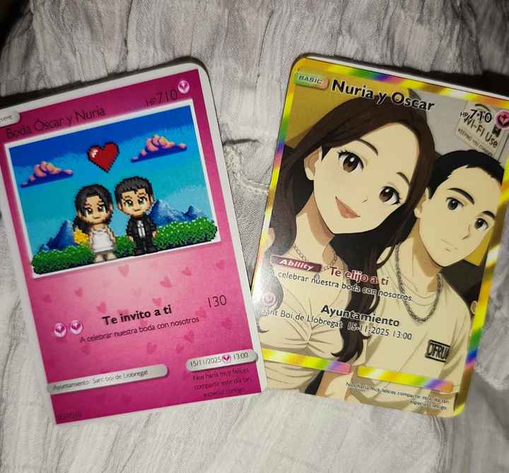 ¡Enseñemos nuestras invitaciones de boda! - 1