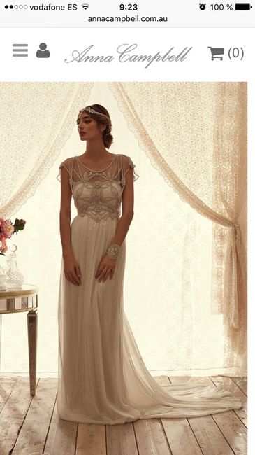 ¿Cuál es la marca de tu vestido de novia? - 1