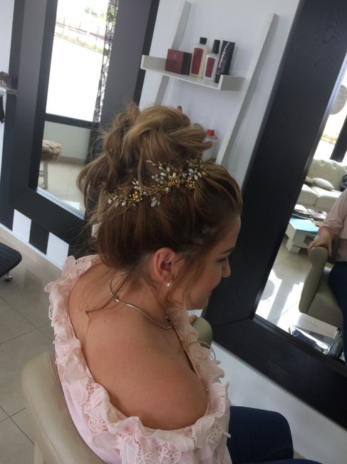 Prueba de peinado y maquillaje !!! - 6