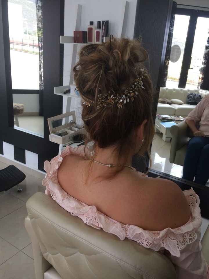 Prueba de peinado y maquillaje !!! - 3