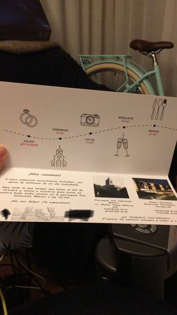 Invitaciones en casa !!! y nos falta duda de .... - 2