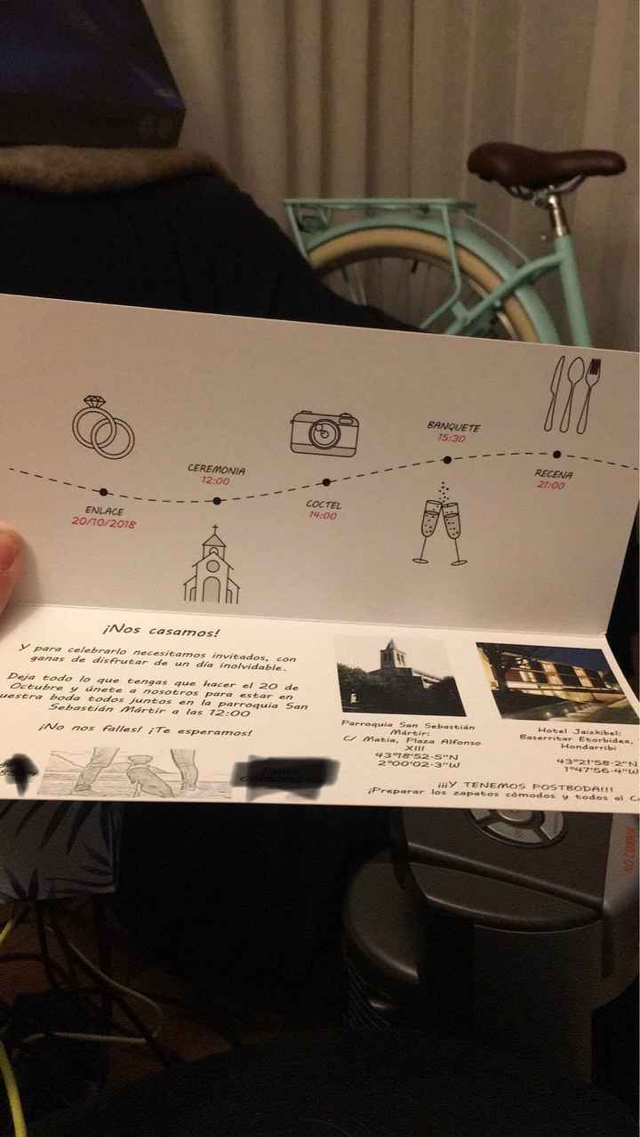 Invitaciones en casa !!! y nos falta duda de .... - 2