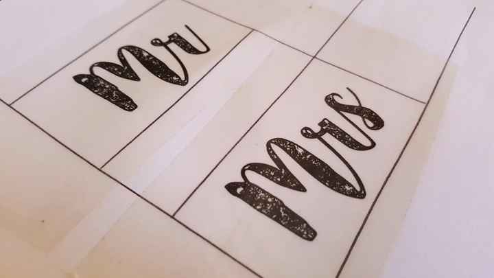 Nuestras tazas mr - mrs diy - 1