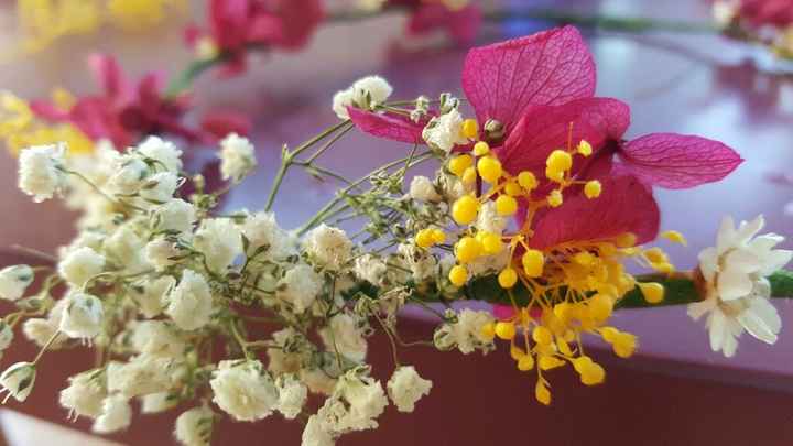 Mi corona de flores diy - 2