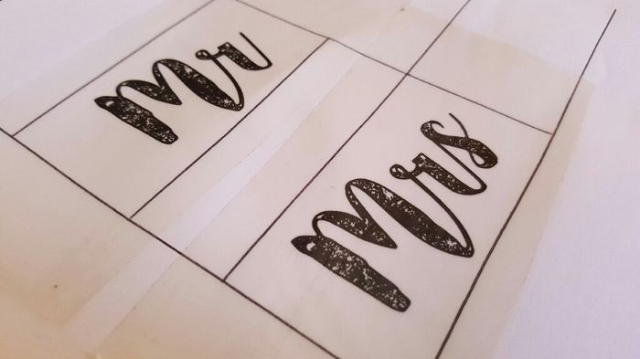 Nuestras tazas mr - mrs diy - 1