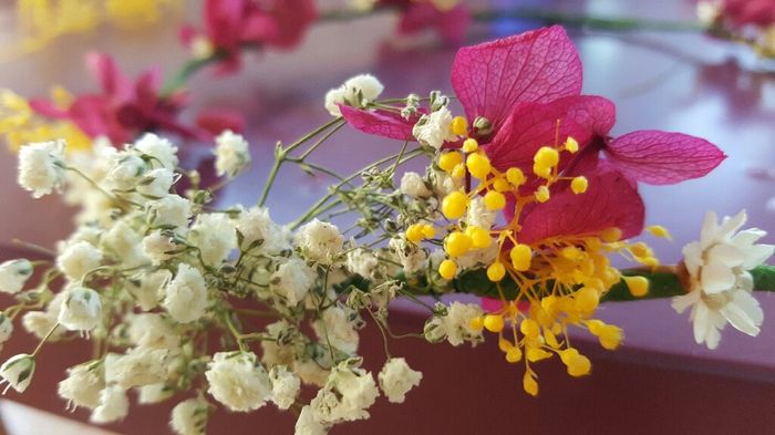 Mi corona de flores diy - 2