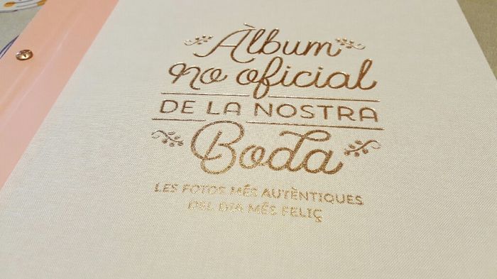 Customizando nuestro album, "libro" de firmas - 1