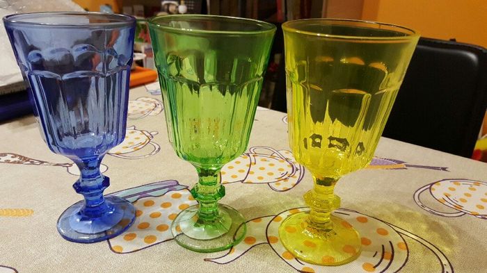 Copas de colores - 1