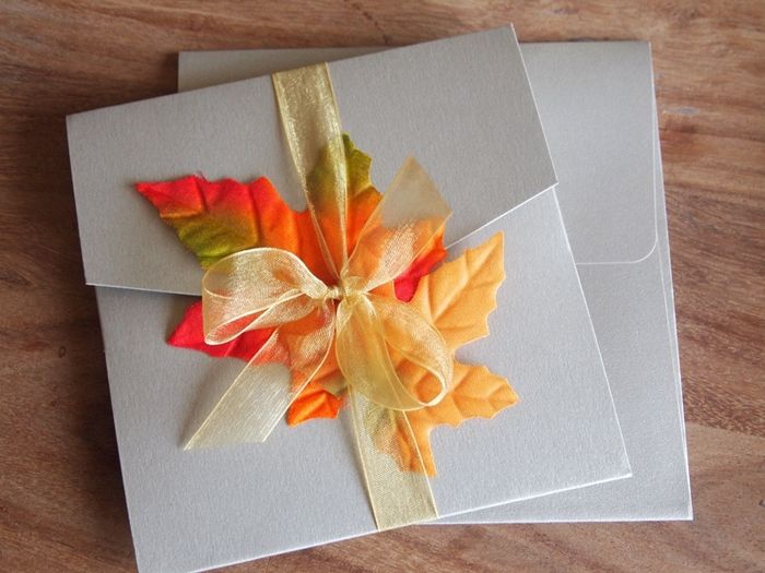 invitación otoñal