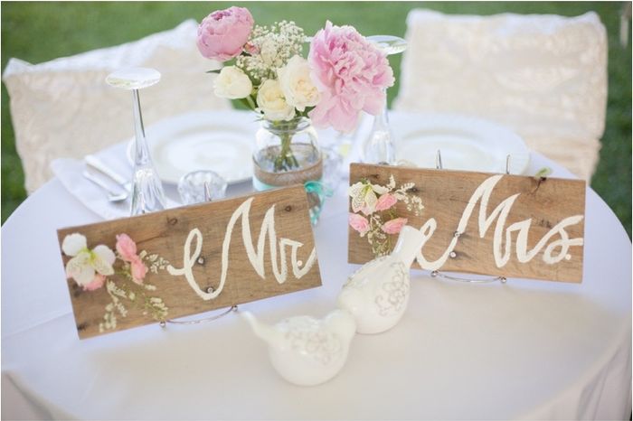 sweetheart table