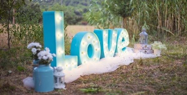 decoración letras