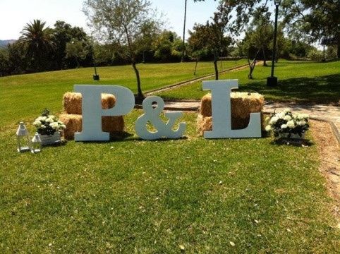 decoración letras
