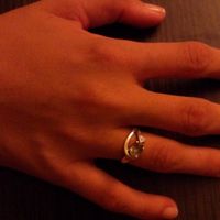 Nuestros anillos de compromiso... - 1