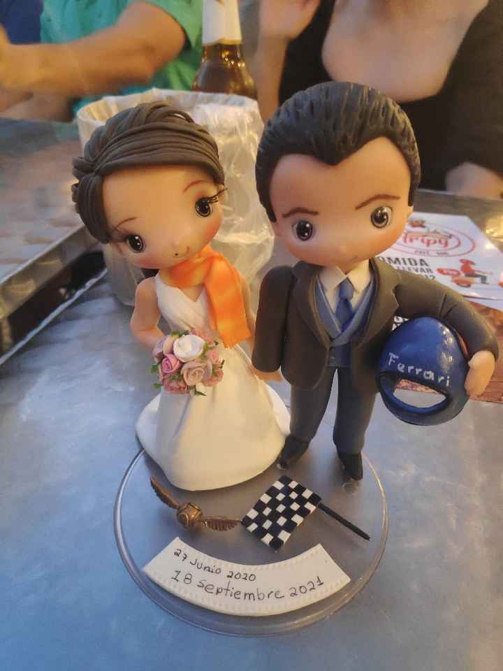 Muñecos tarta boda - 1