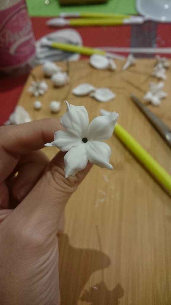 flor porcelana