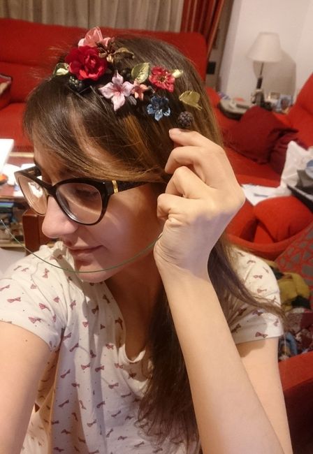 tocado novia