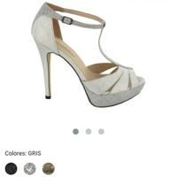 Zapatos para vestido rose/natural - 1