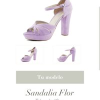 Zapato lila - 2