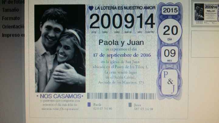 Mis invitaciones..... - 1