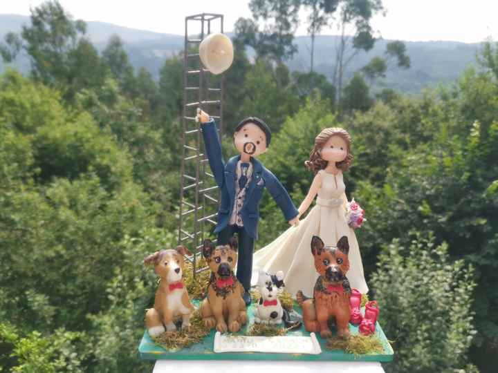 ¡5 'toppers' divertidos para tu boda! 🍰 - 1