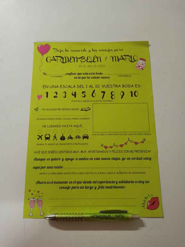 Alternativa al libro de firmas - 1