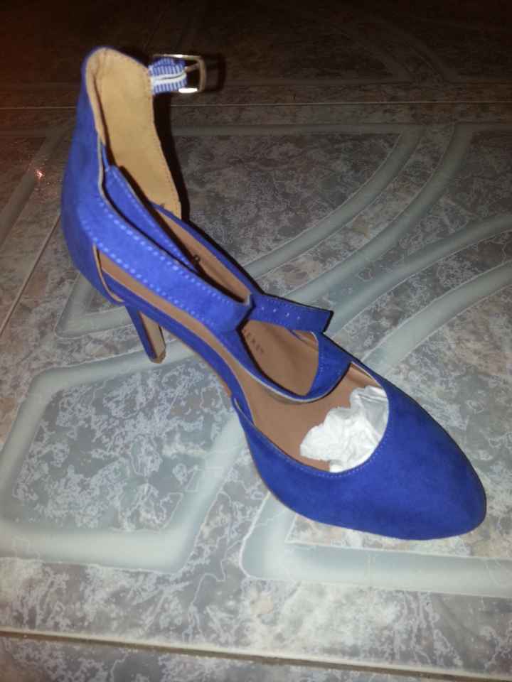 Zapatos azules - 1