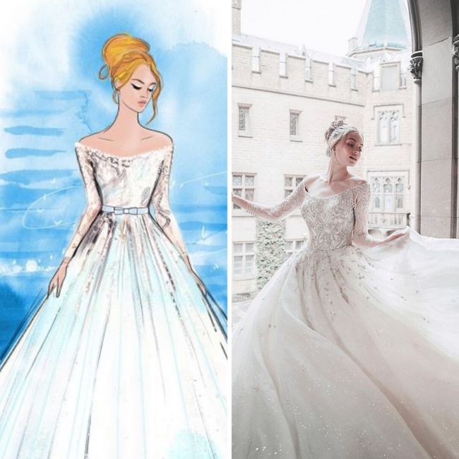 Línea vestidos princesas Disney 3
