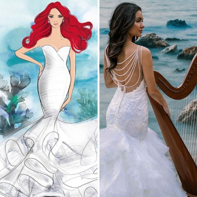 Línea vestidos princesas Disney 5