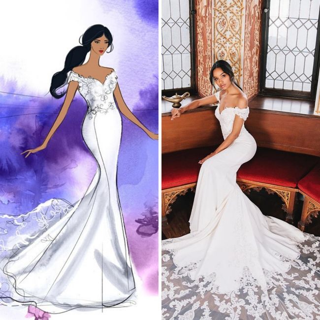 Línea vestidos princesas Disney 9