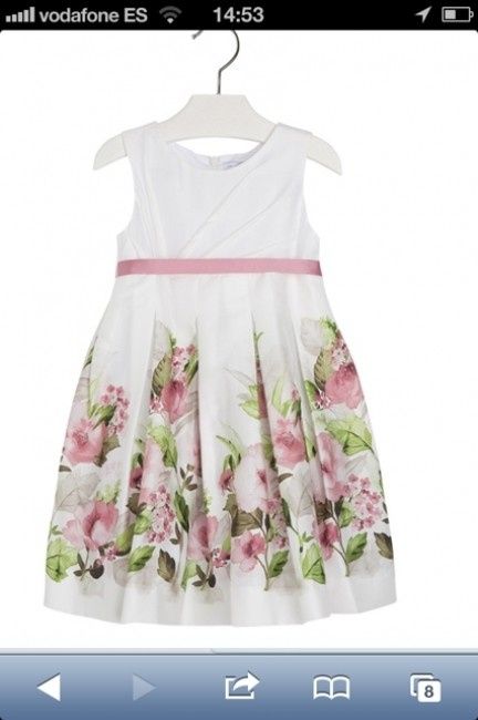 Vestido mayoral damita