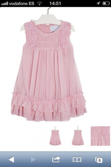 Vestido rosa Mayoral