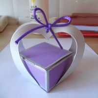 Cajita lila cuore