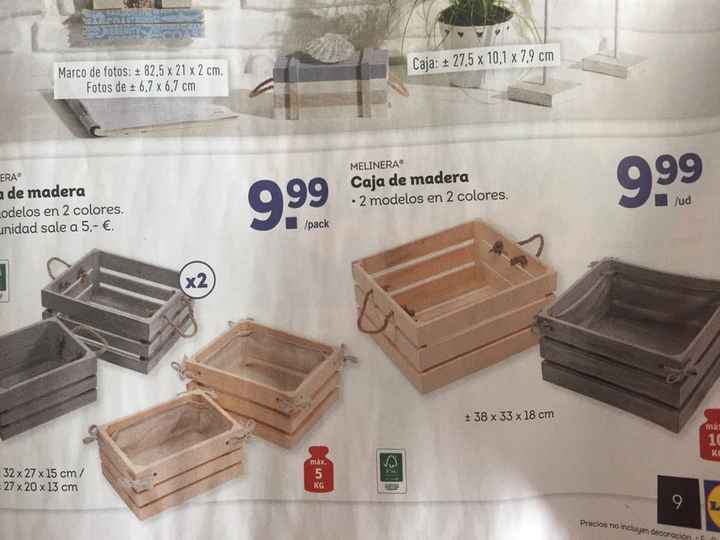 Cajitas de madera - 1