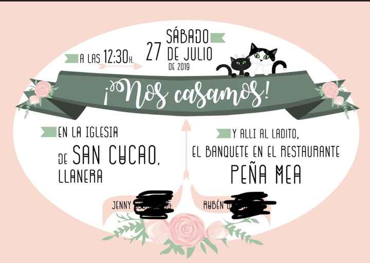 Invitaciones ilustración personalizada - 1