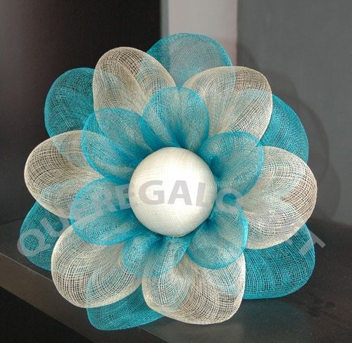 Flor sinamay