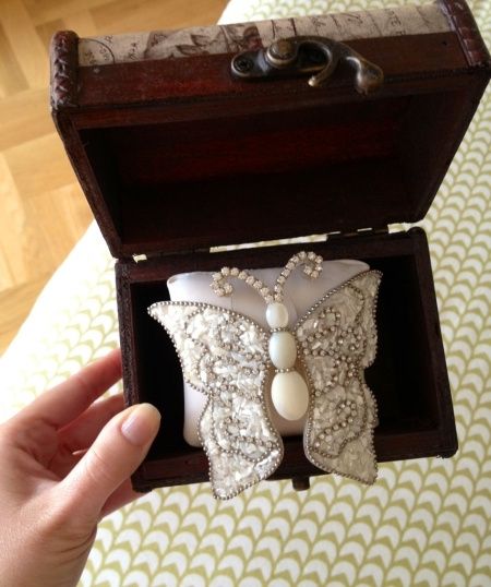 tocado mariposa