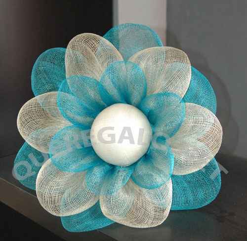 Flor sinamay